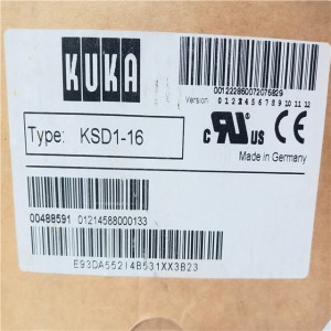 KUKA KSD1-16 MICROPROCESSOR New AUTOMATION Controller MODULE DCS PLC Module