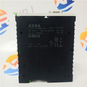 KEBA FM 265 A  MICROPROCESSOR New AUTOMATION Controller MODULE DCS PLC