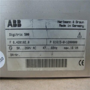 Plc Control System ABB 61615-0-1200000