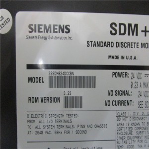 Plc Control System SIEMENS 39SDM024DCCBN