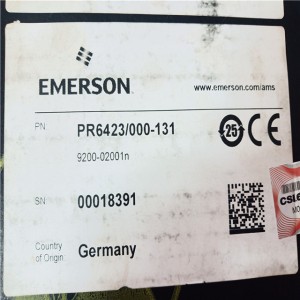 EMERSON PR6423-000-131  MICROPROCESSOR New AUTOMATION Controller MODULE DCS PLC Module