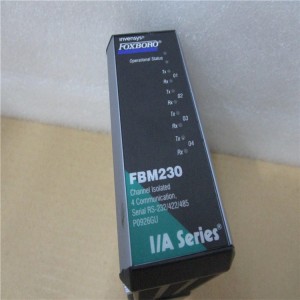 Plc Control Systems FOXBORO-FBM230