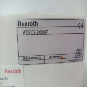 REXROTH VT3002-2X 48F MICROPROCESSOR New AUTOMATION Controller MODULE DCS PLC Module